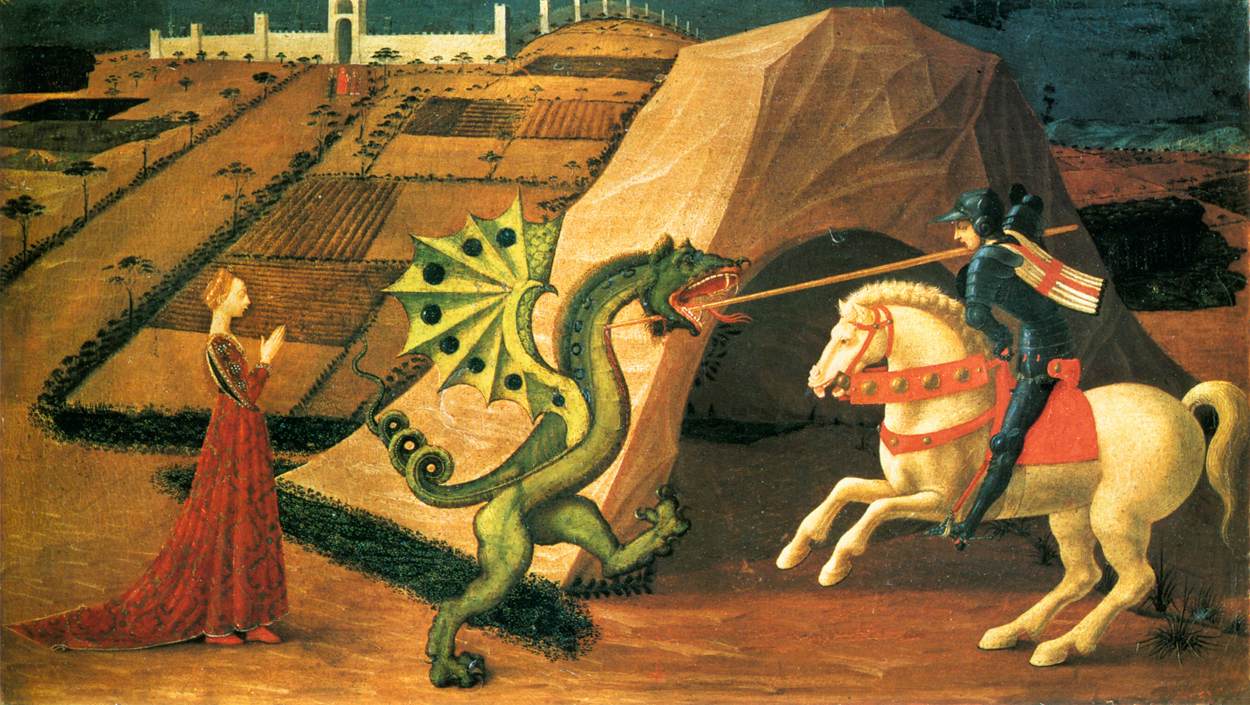 UCCELLO, Paolo St George and the Dragon qt